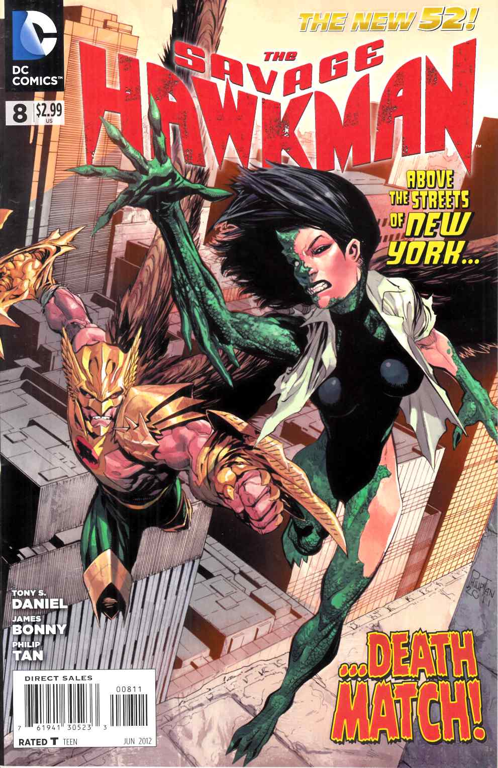 Savage Hawkman #8 Very Fine (8.0) [DC Comic] THUMBNAIL