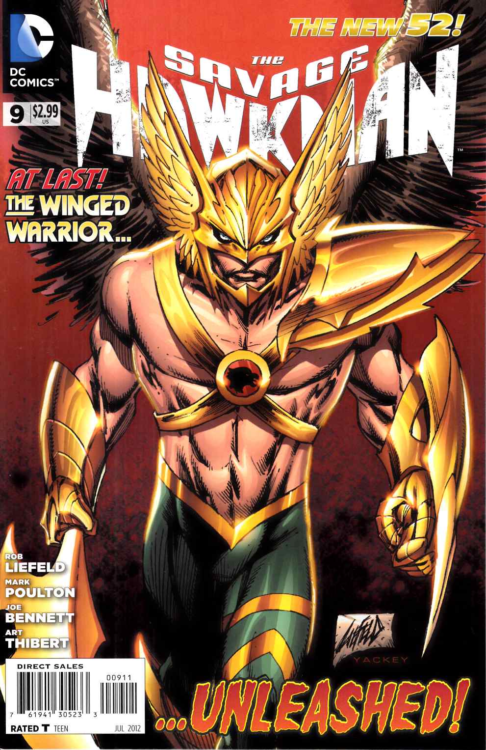 Savage Hawkman #9 Very Fine (8.0) [DC Comic] LARGE