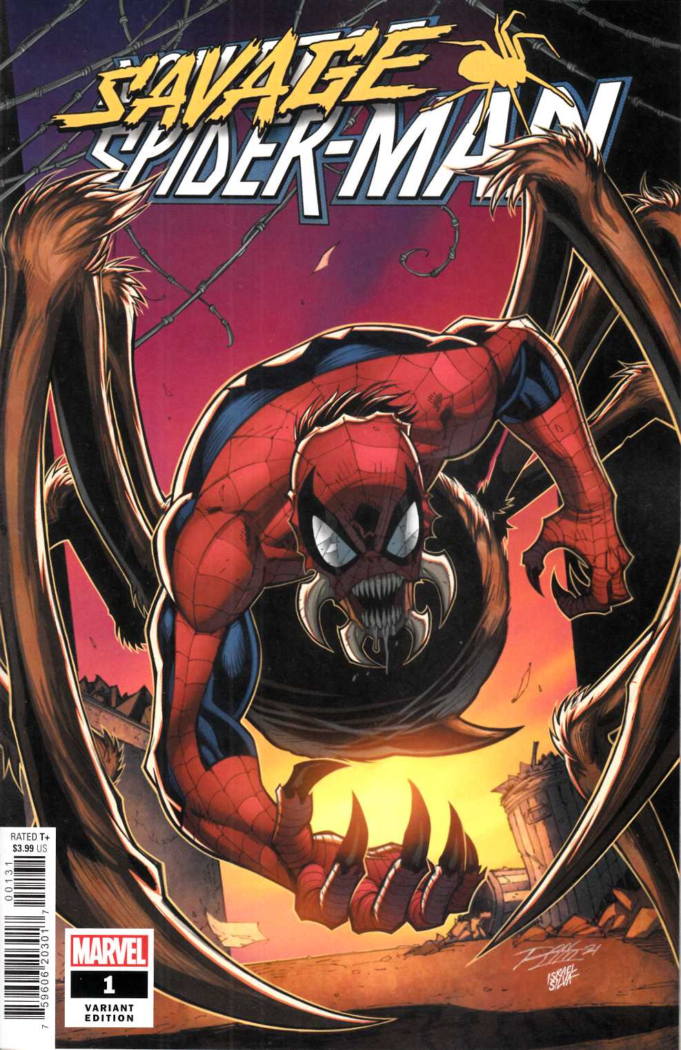 Savage Spider-Man #1 Lim Variant Cover Near Mint (9.4) [Marvel Comic] THUMBNAIL
