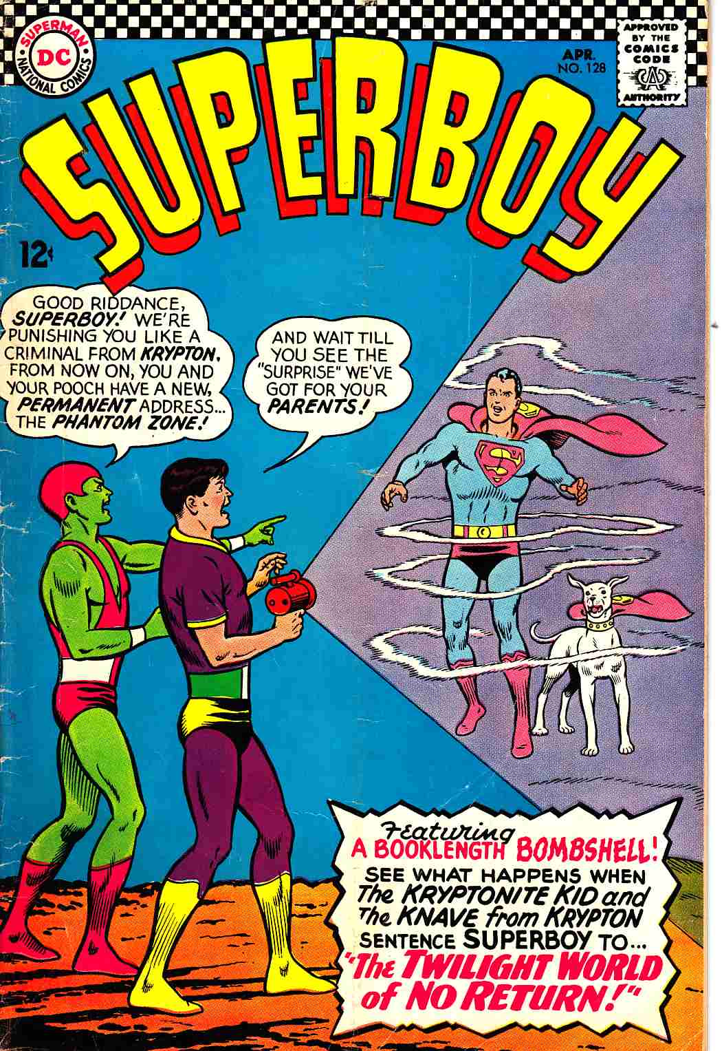 Superboy #128 Very Good (4.0) [DC Comic] THUMBNAIL