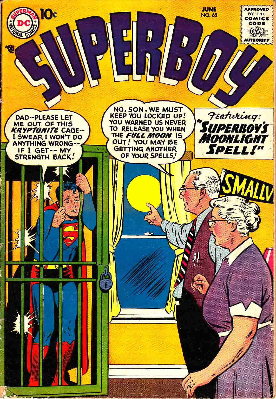 Superboy #65 Very Good Minus (3.5) [DC Comic] THUMBNAIL
