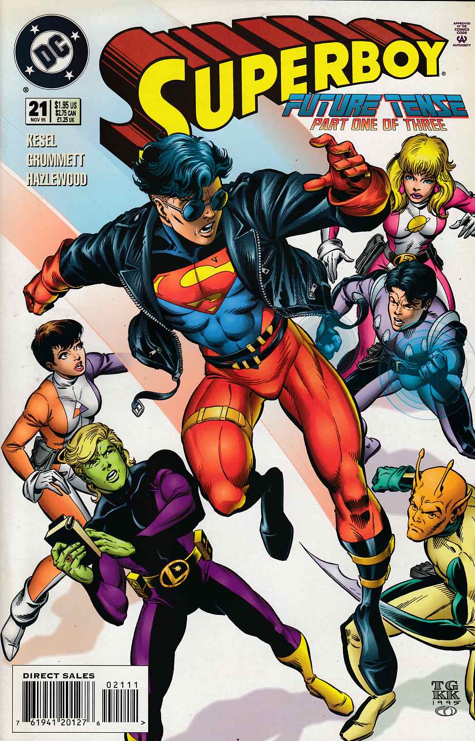 Superboy #21 Near Mint (9.4) [DC Comic] LARGE
