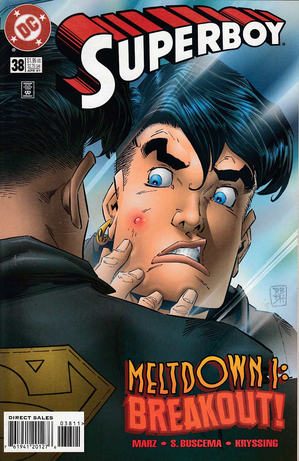 Superboy #38 Near Mint (9.4) [DC Comic] THUMBNAIL