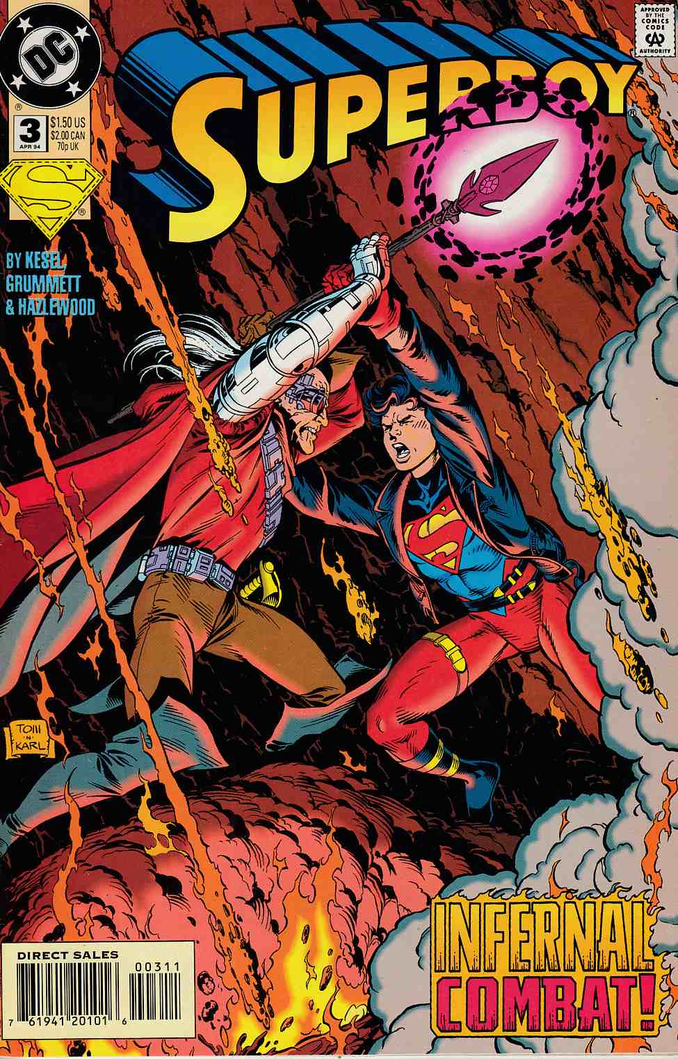 Superboy #3 Near Mint (9.4) [DC Comic] LARGE