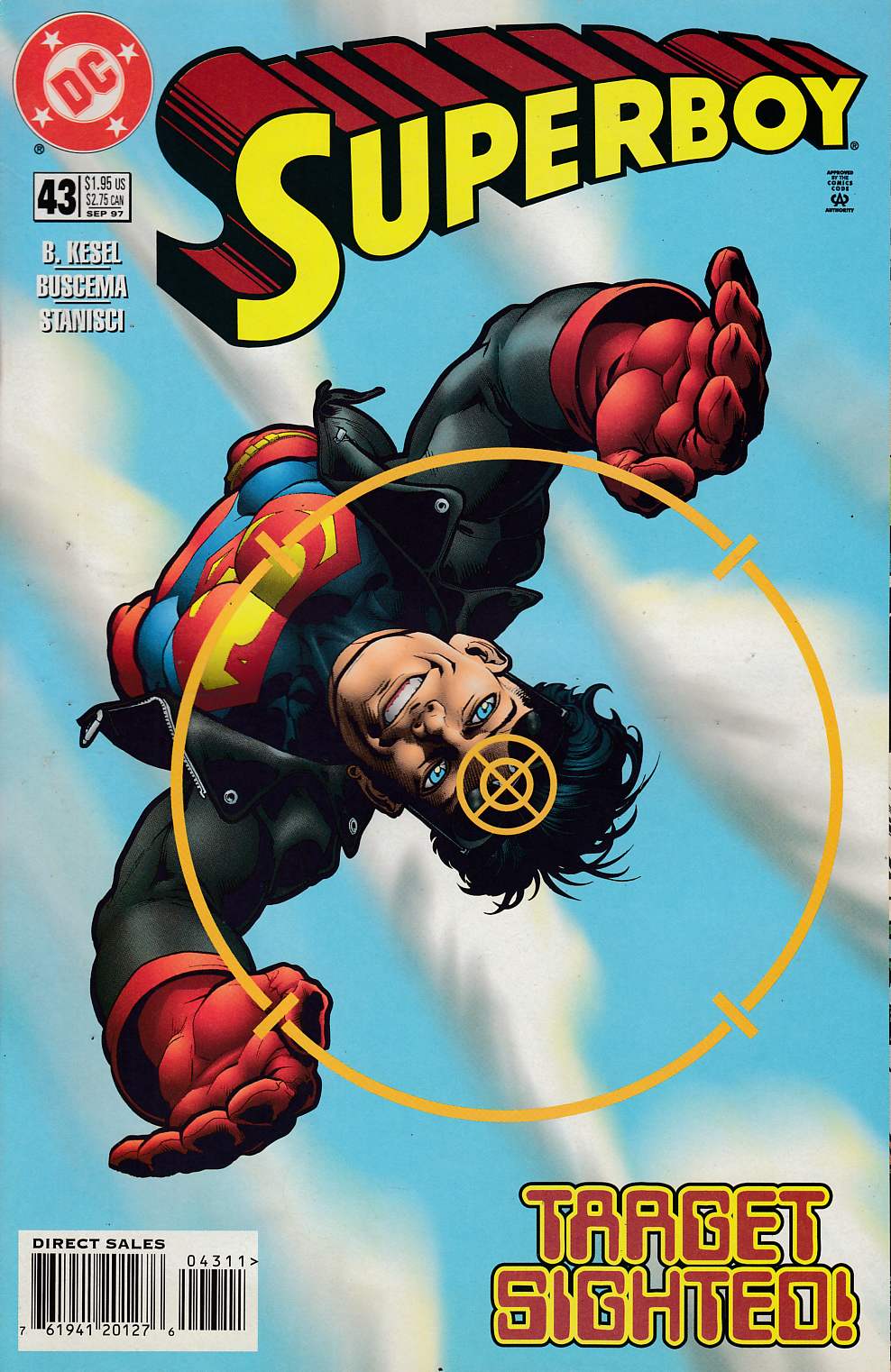 Superboy #43 Near Mint (9.4) [DC Comic] LARGE