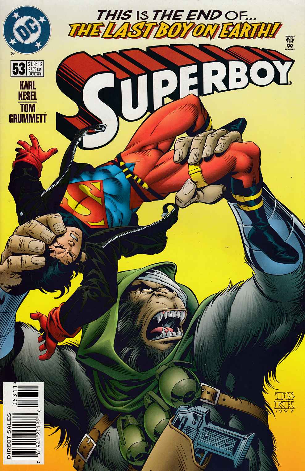 Superboy #53 Near Mint (9.4) [DC Comic] LARGE