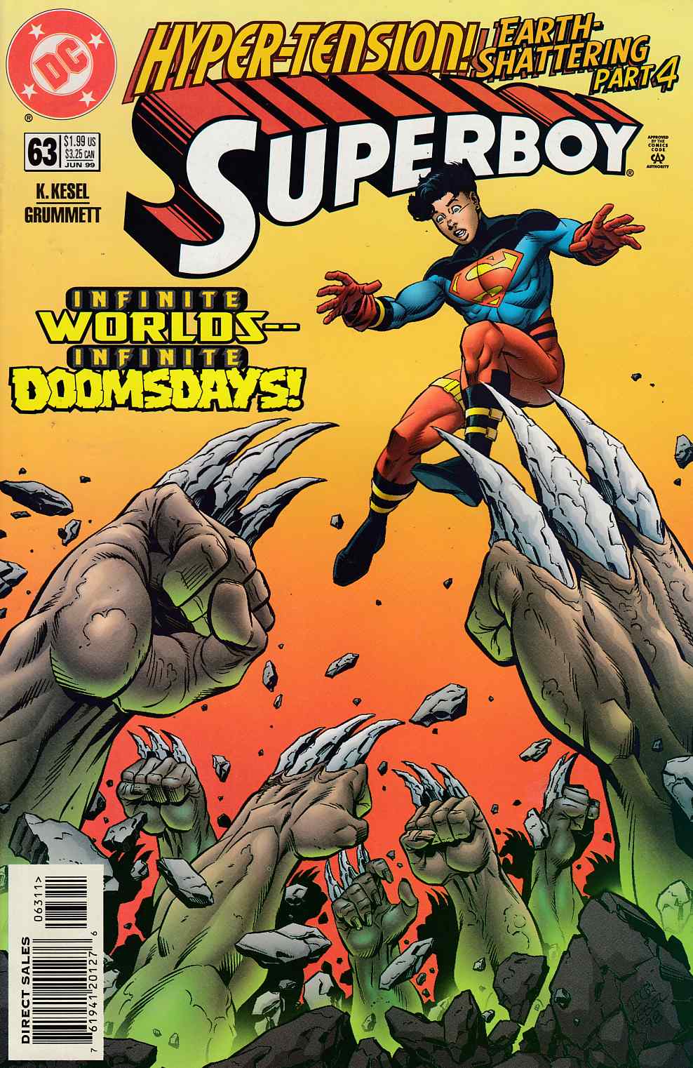 Superboy #63 Near Mint (9.4) [DC Comic] THUMBNAIL