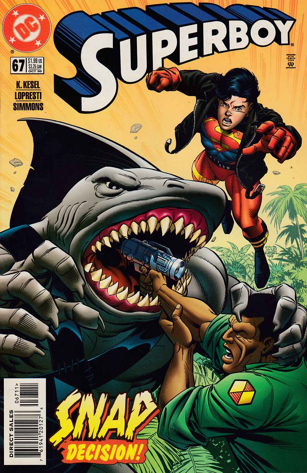 Superboy #67 Near Mint (9.4) [DC Comic] THUMBNAIL