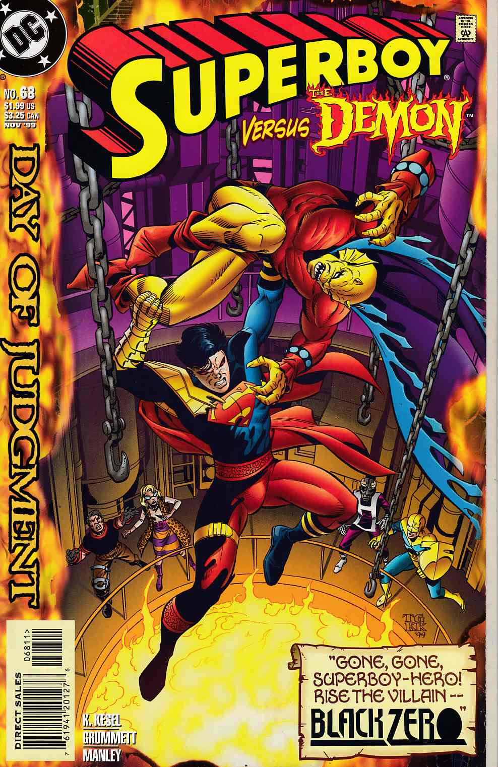 Superboy #68 Near Mint (9.4) [DC Comic] THUMBNAIL