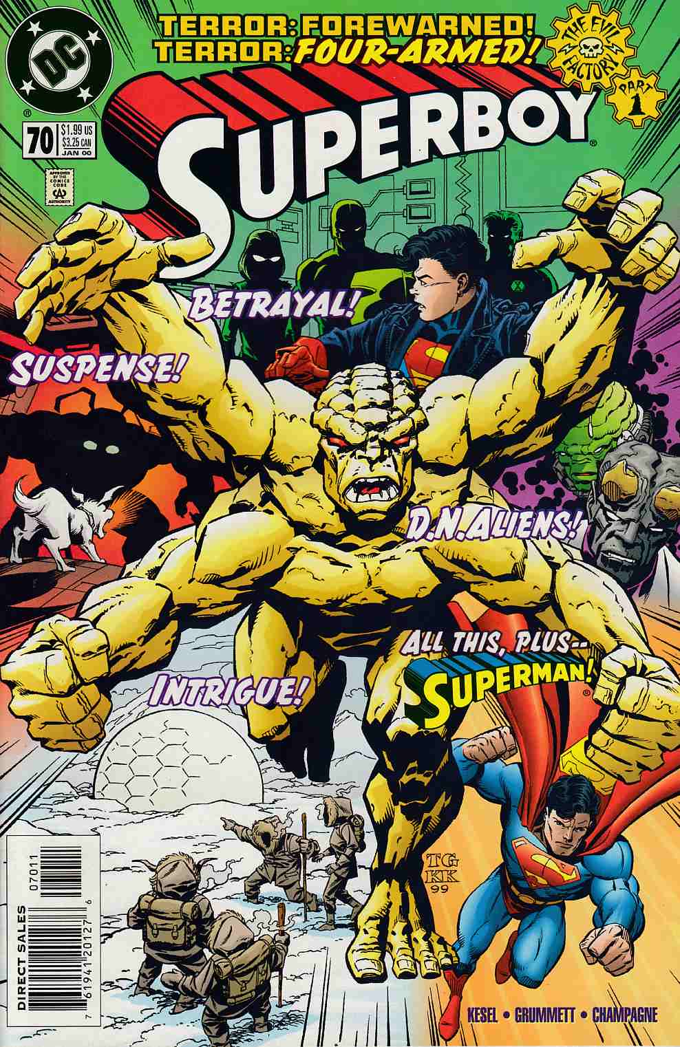 Superboy #70 Near Mint (9.4) [DC Comic] THUMBNAIL