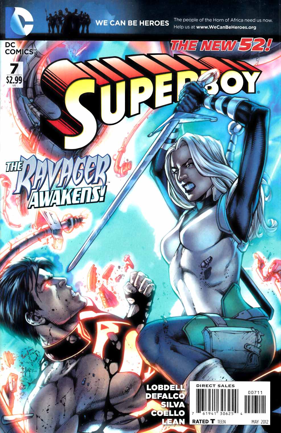 Superboy #7 Near Mint (9.4) [DC Comic] LARGE