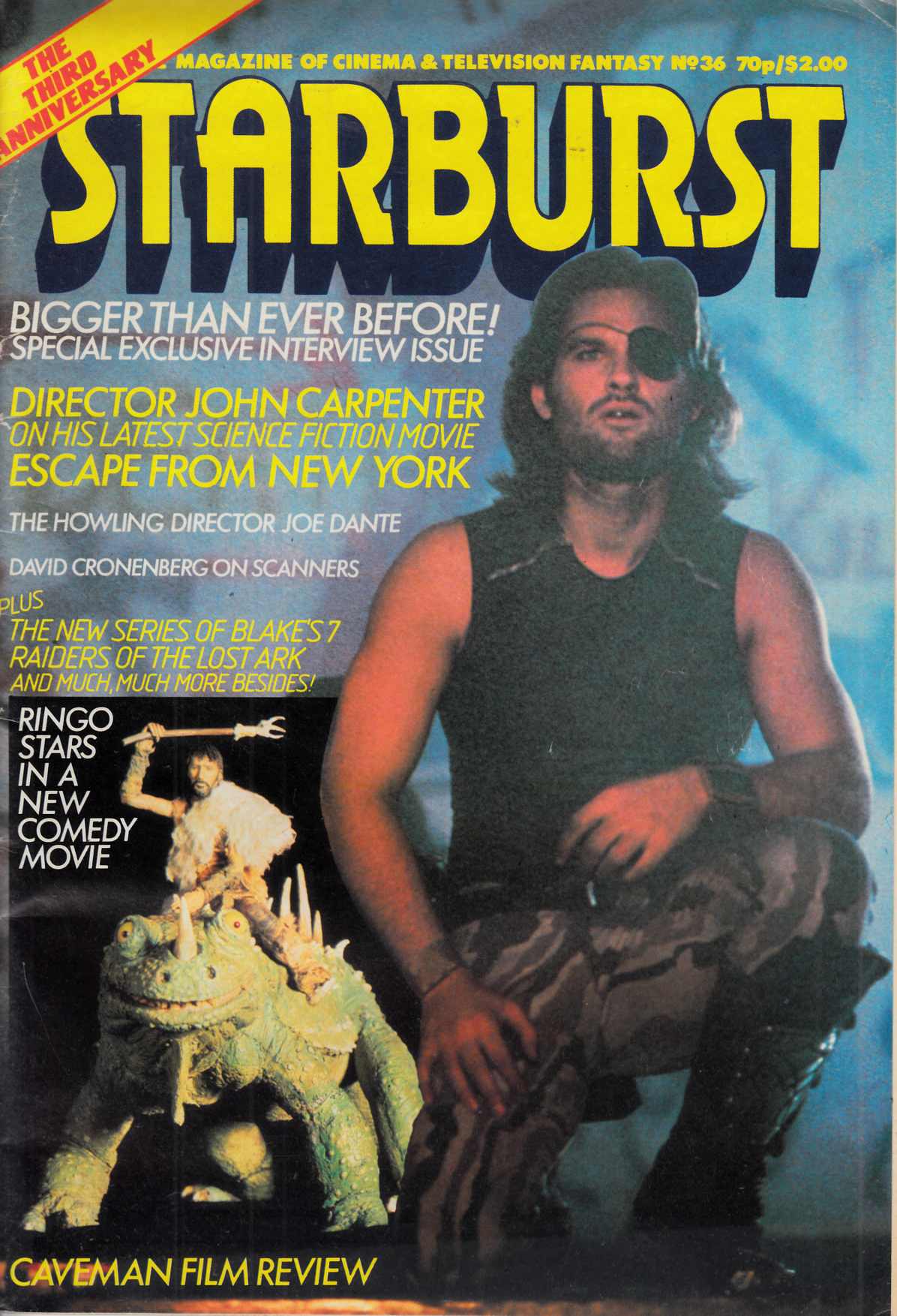 Starburst Magazine #36 Fine (6.0) [Visual Imagination] LARGE