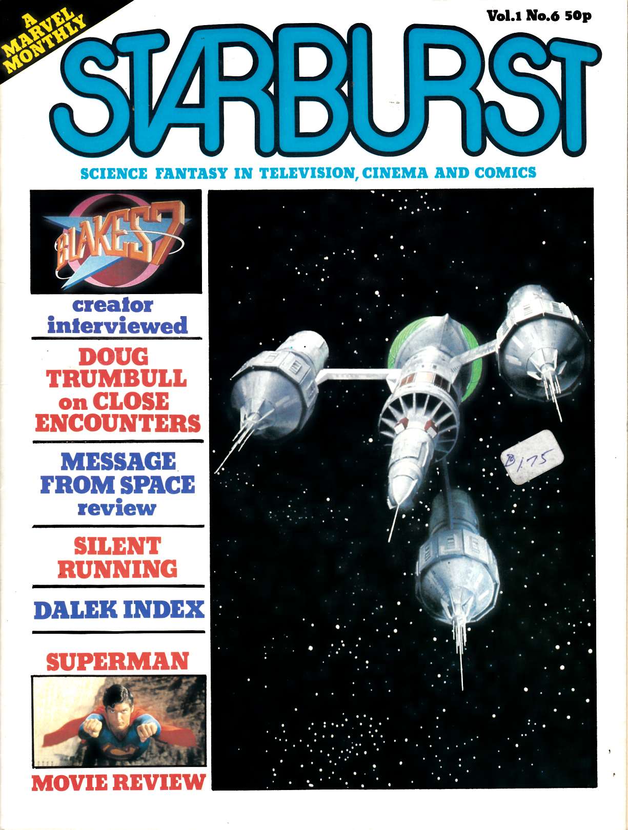 Starburst Magazine #6 Fine (6.0) [Visual Imagination] LARGE