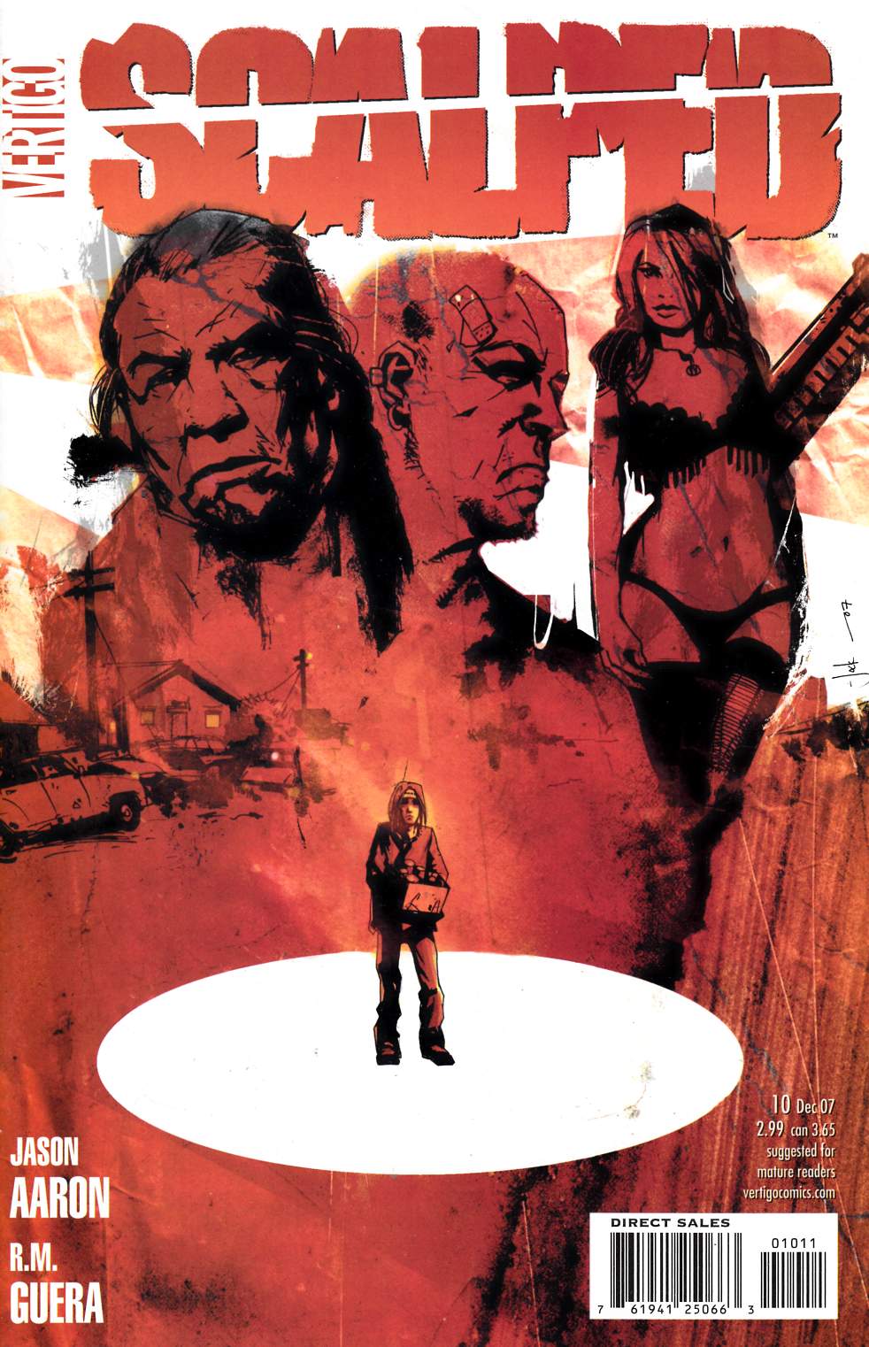 Scalped #10 Near Mint (9.4) [DC Comic] MAIN