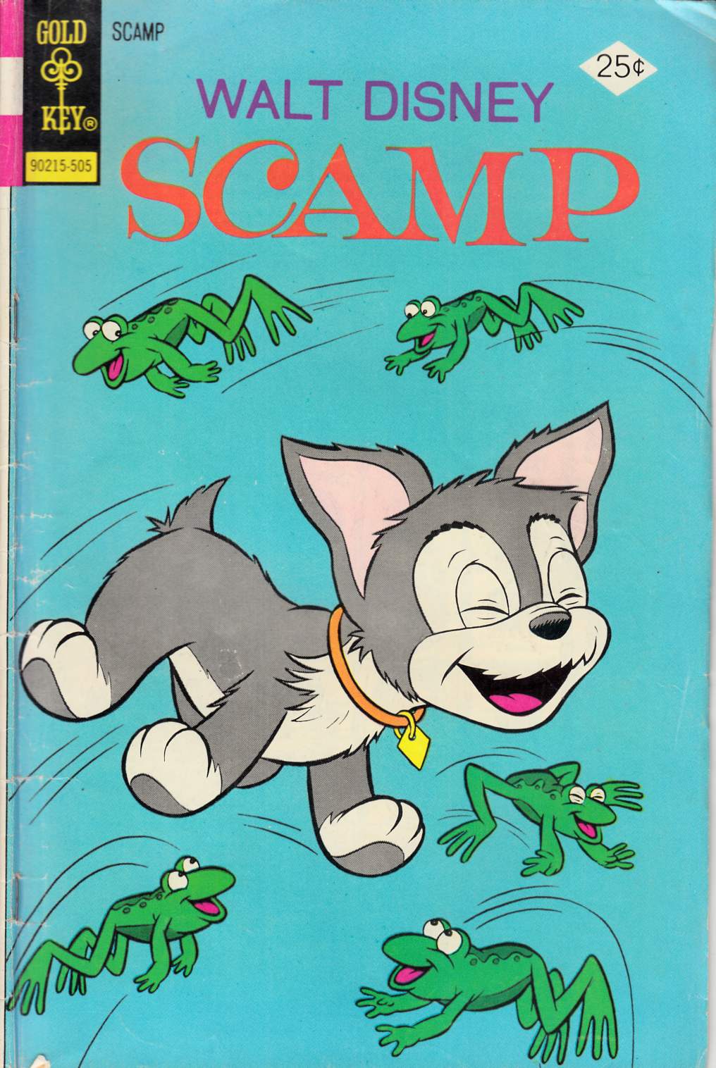 Scamp #23 Very Good Minus (3.5) [Gold Key Comic] LARGE