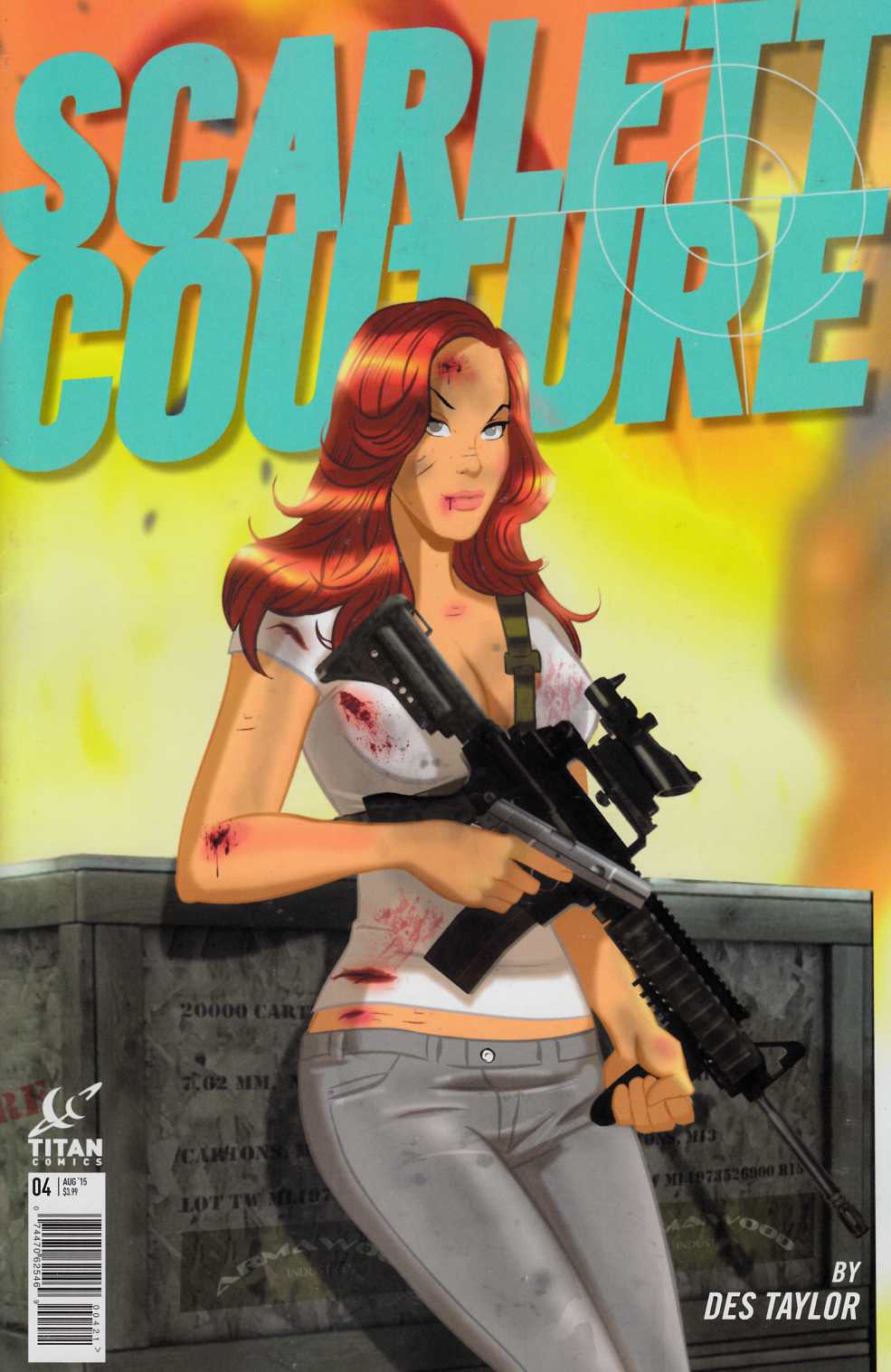 Scarlett Couture #4 Subscription Cover [Titan Comic] LARGE