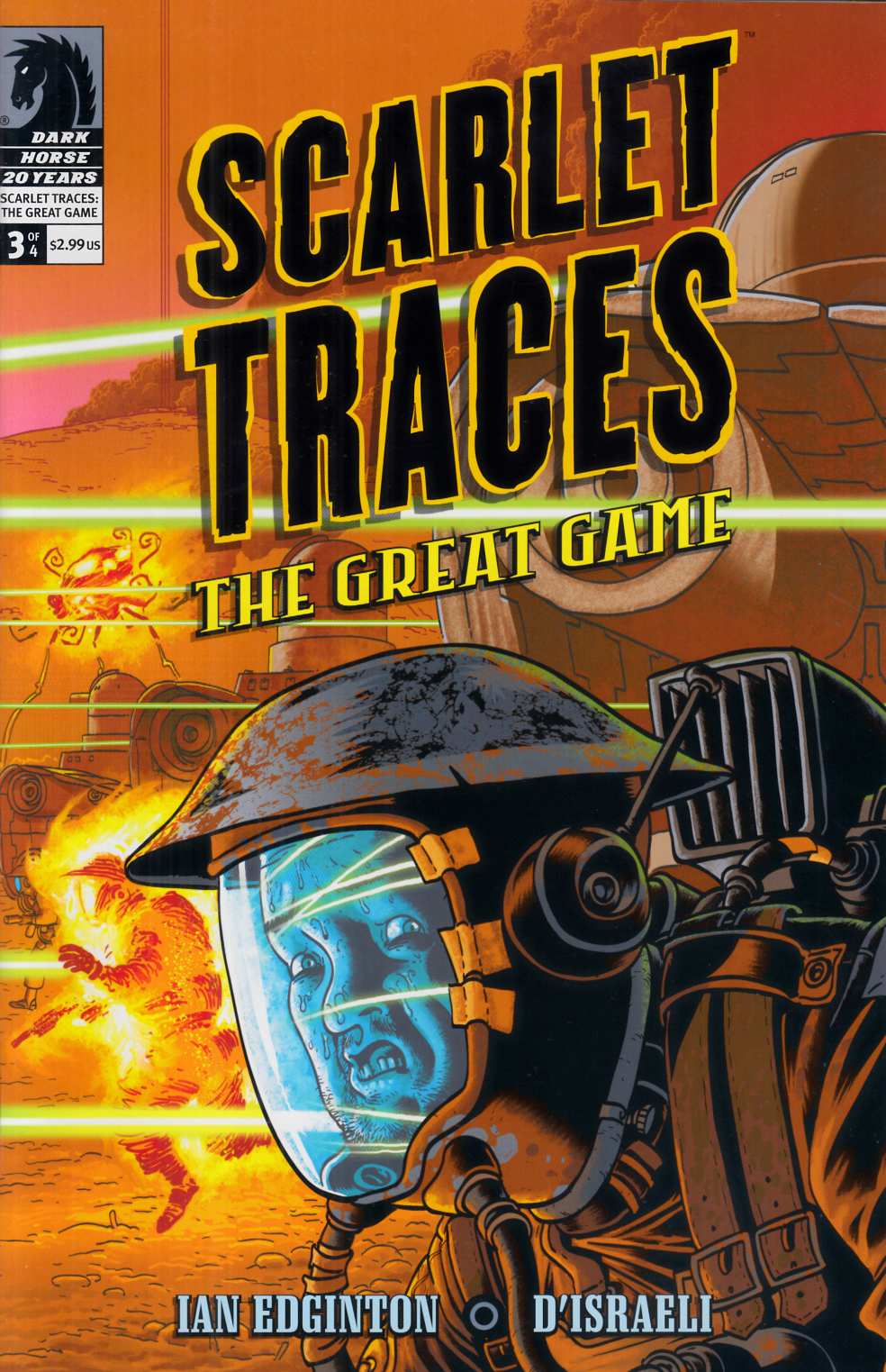 Scarlet Traces the Great Game #3 Near Mint (9.4) [Dark Horse Comic] THUMBNAIL