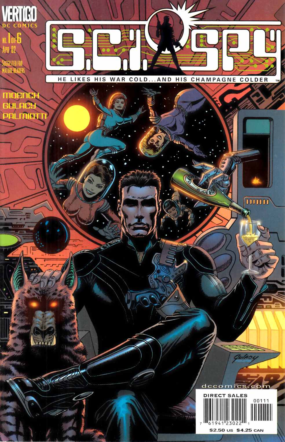 Sci Spy #1 Near Mint (9.4) [DC Comic] THUMBNAIL