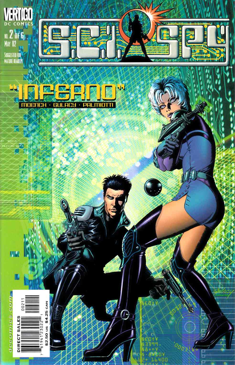 Sci Spy #2 Near Mint (9.4) [DC Comic] THUMBNAIL