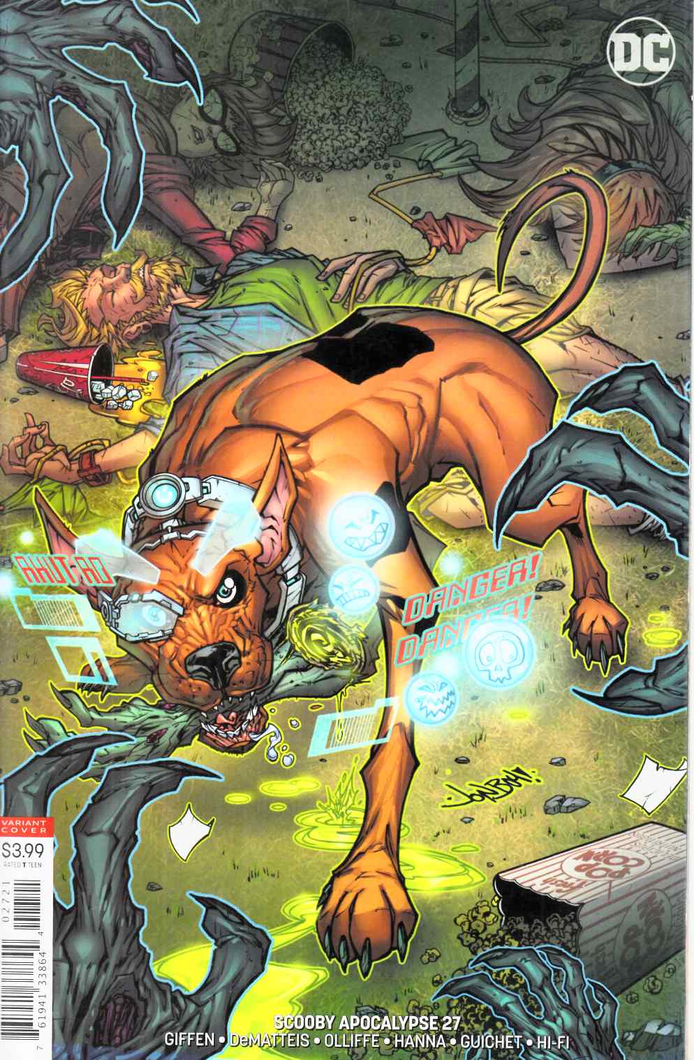 Scooby Apocalypse #27 Meyers Variant Cover Near Mint (9.4) [DC Comic] THUMBNAIL