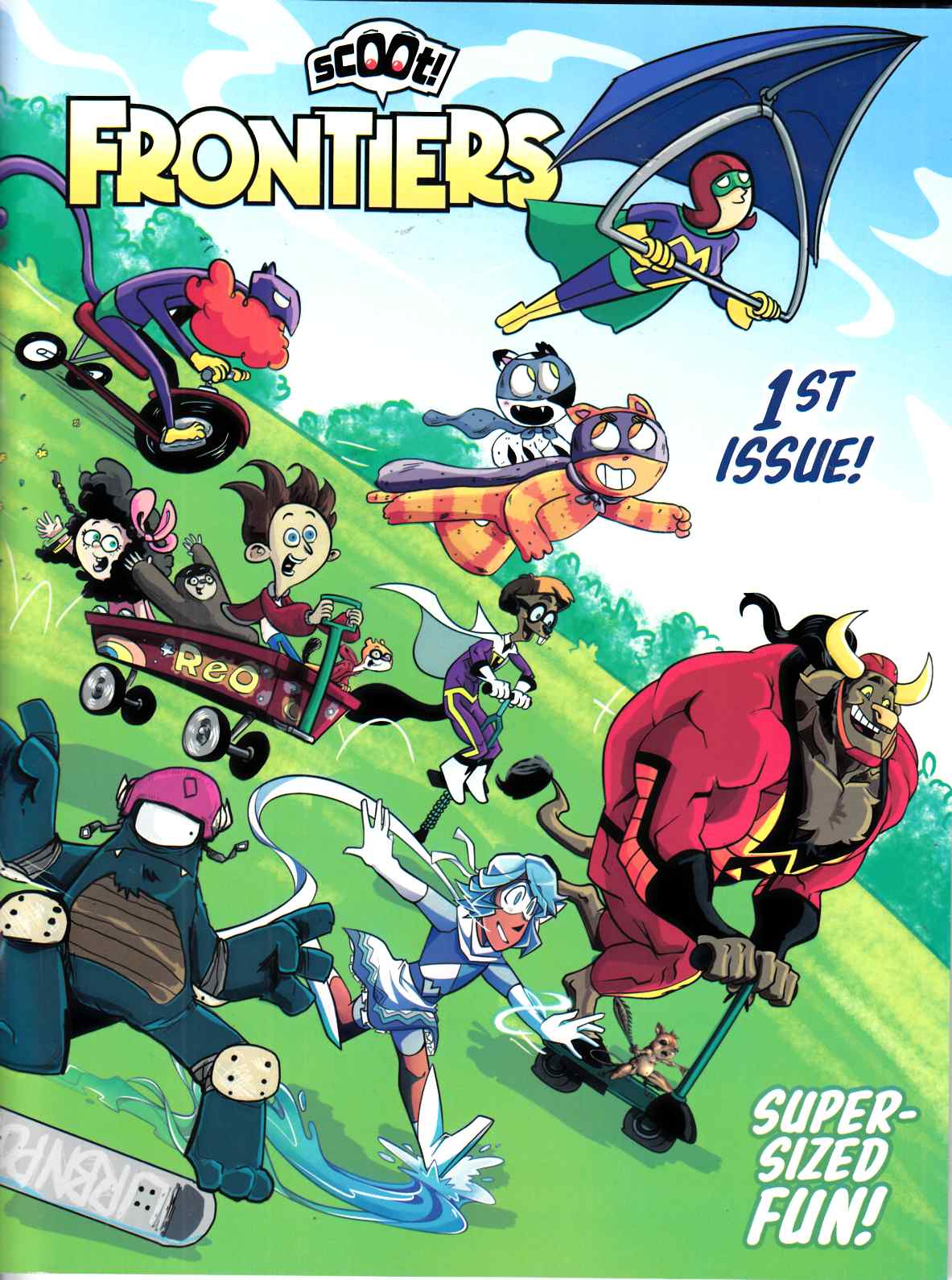 Scoot Frontiers #1 Near Mint (9.4) [Scout Comic] THUMBNAIL