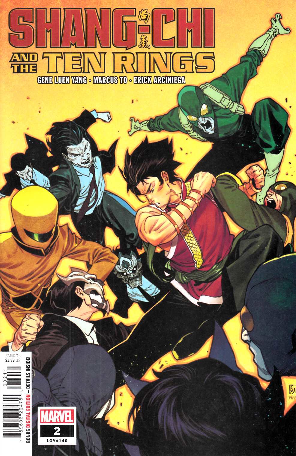 Shang-Chi and the Ten Rings #2 Near Mint (9.4) [Marvel Comic] LARGE