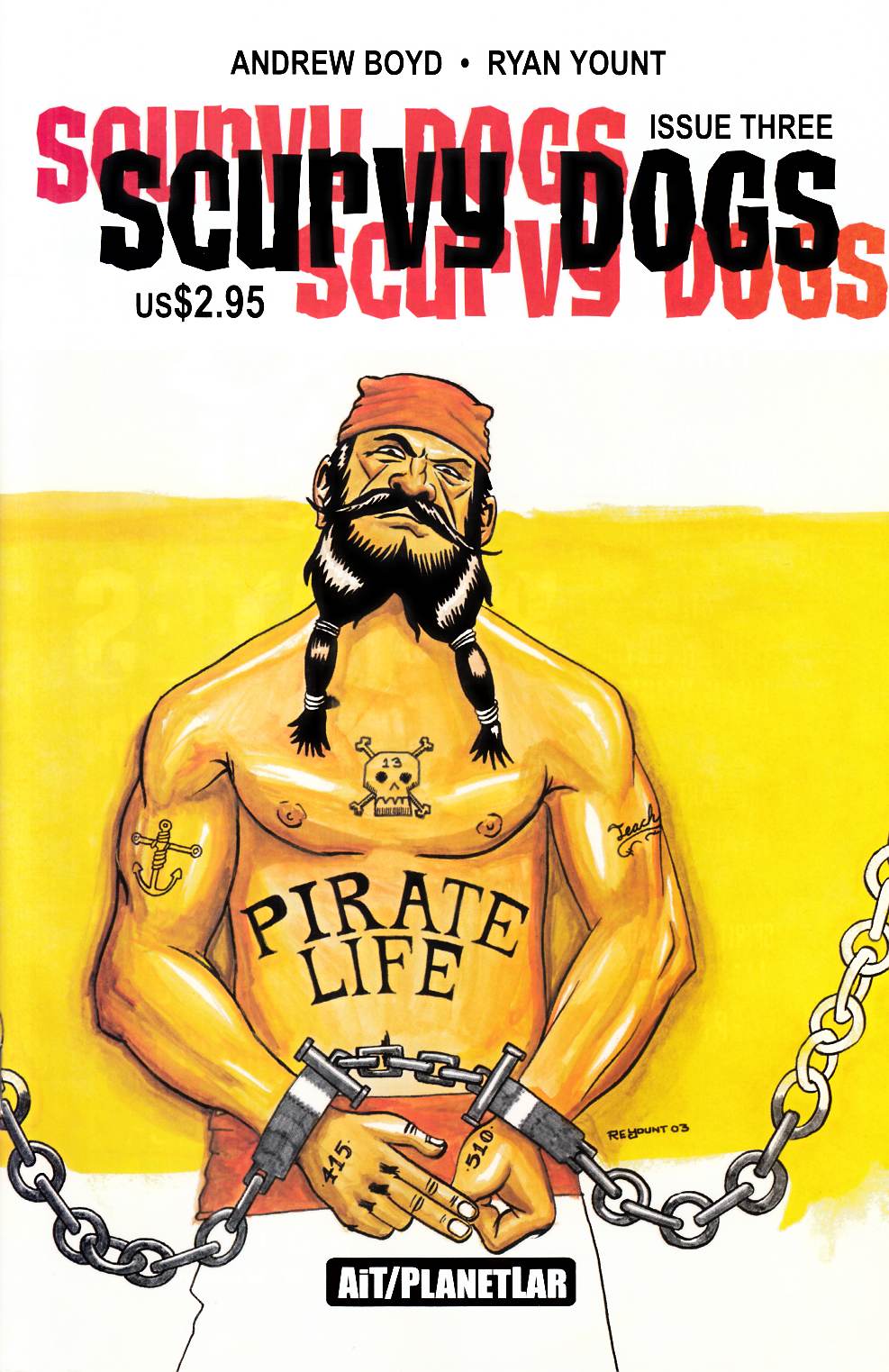 Scurvy Dogs #3 Near Mint (9.4) [AiT Comic] LARGE