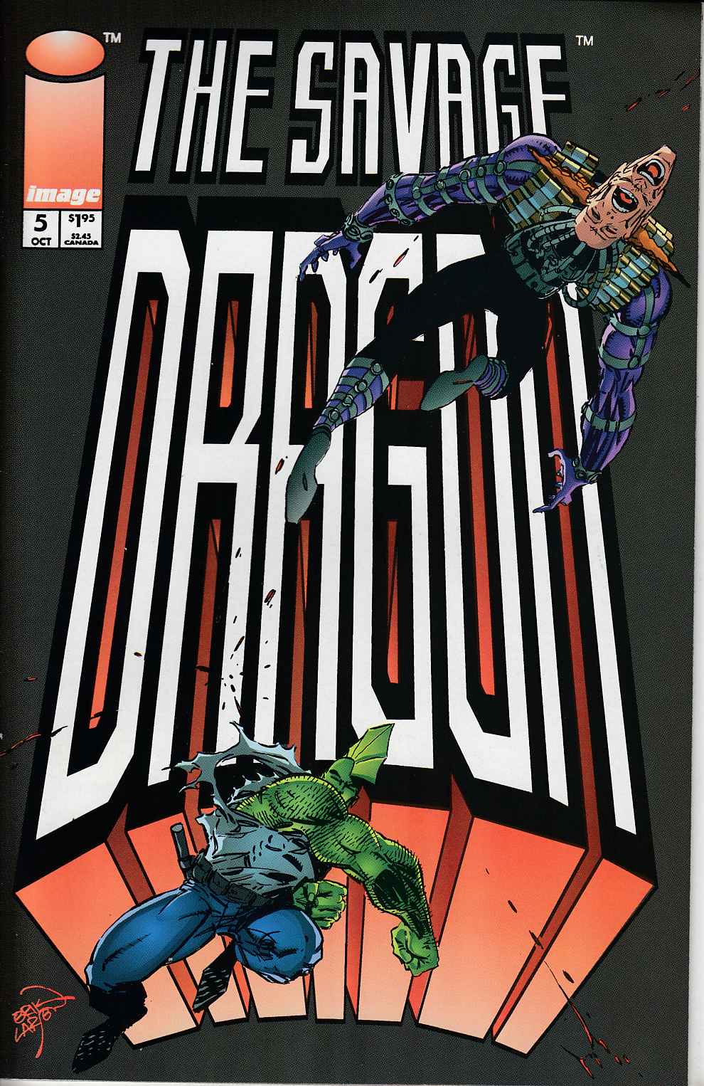 Savage Dragon #5 Very Fine Minus (7.5) [Image Comic] LARGE