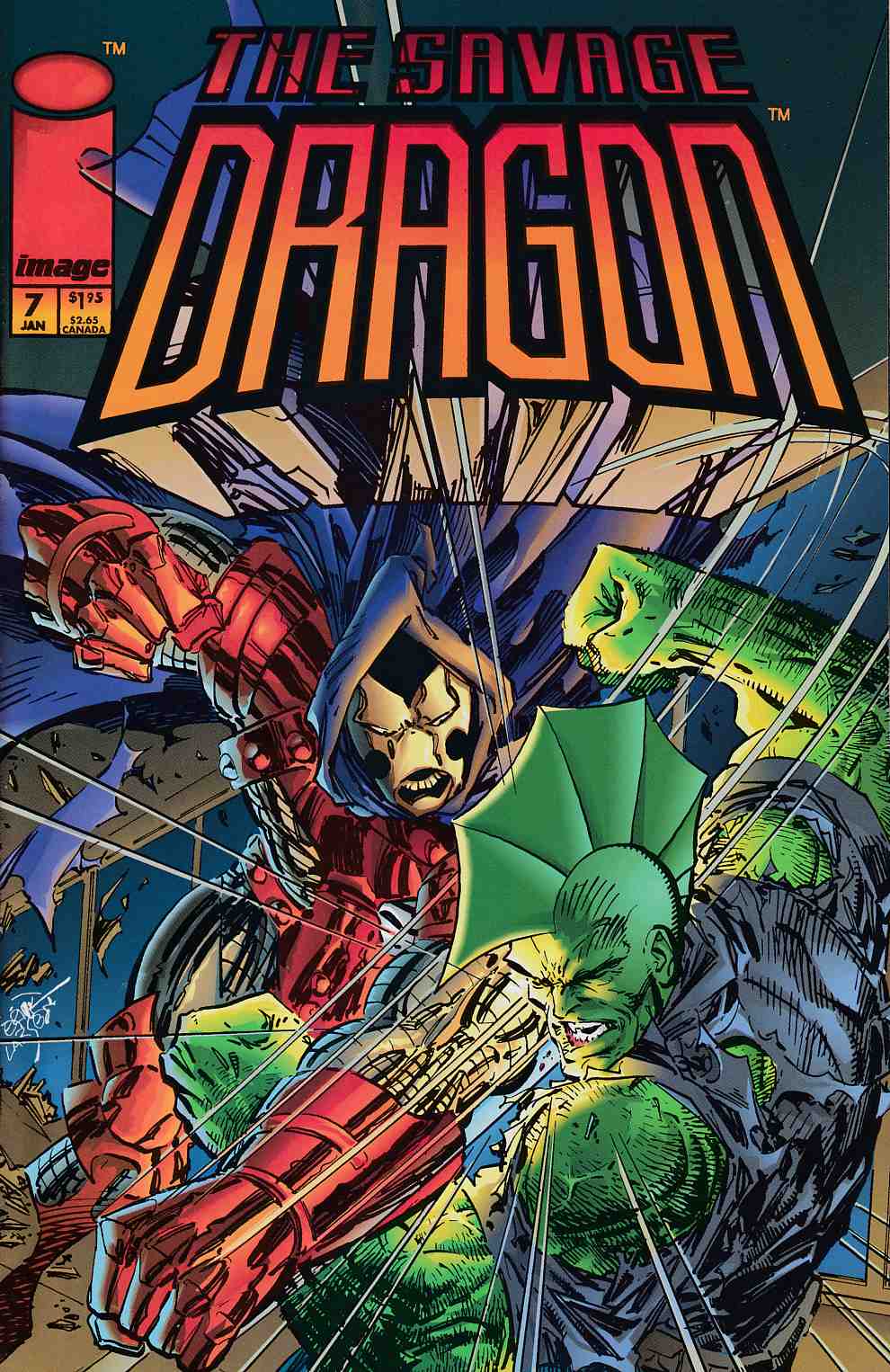 Savage Dragon #7 Very Fine (8.0) [Image Comic] LARGE