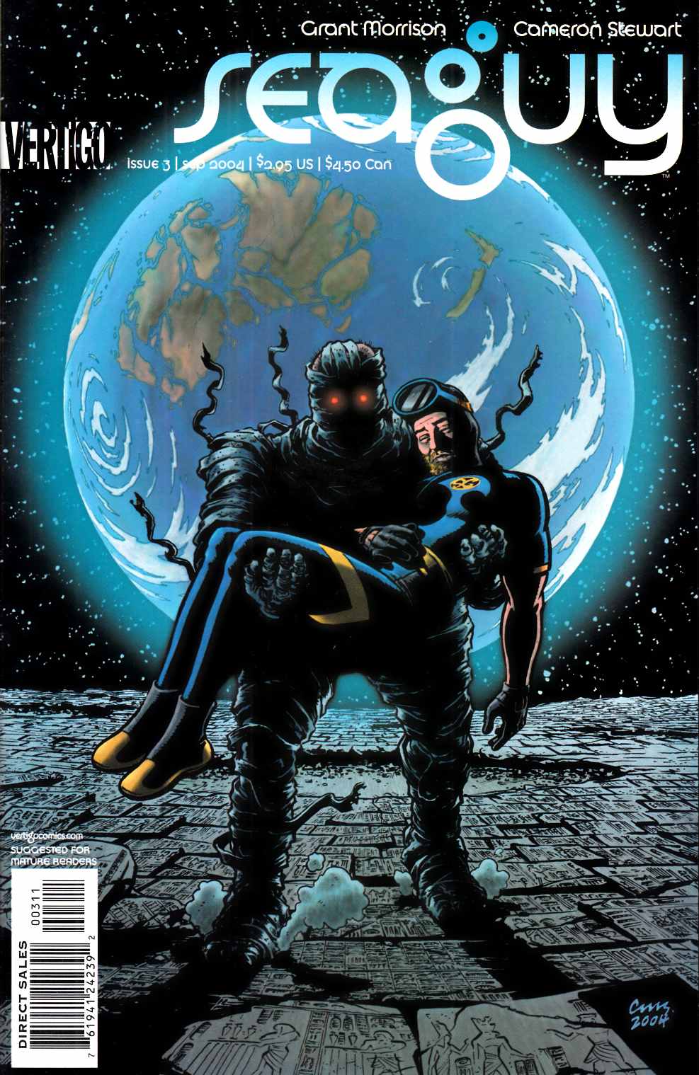 Seaguy #3 Near Mint (9.4) [DC Comic] LARGE