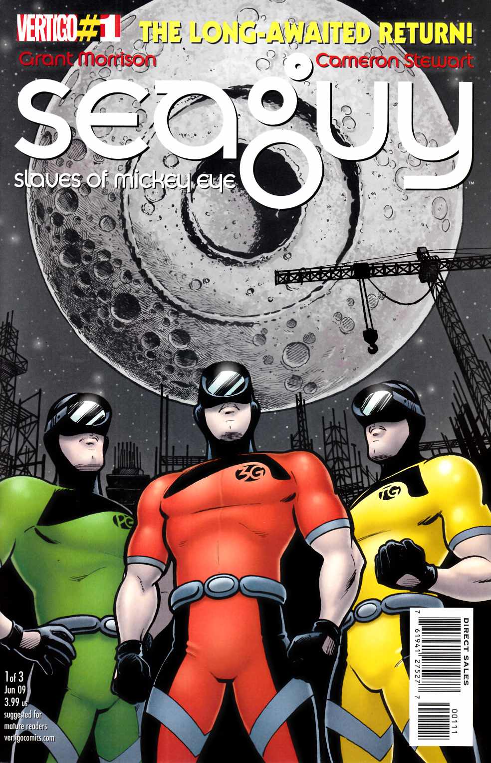 Seaguy the Slaves of Mickey Eye #1 Near Mint (9.4) [DC Comic] LARGE
