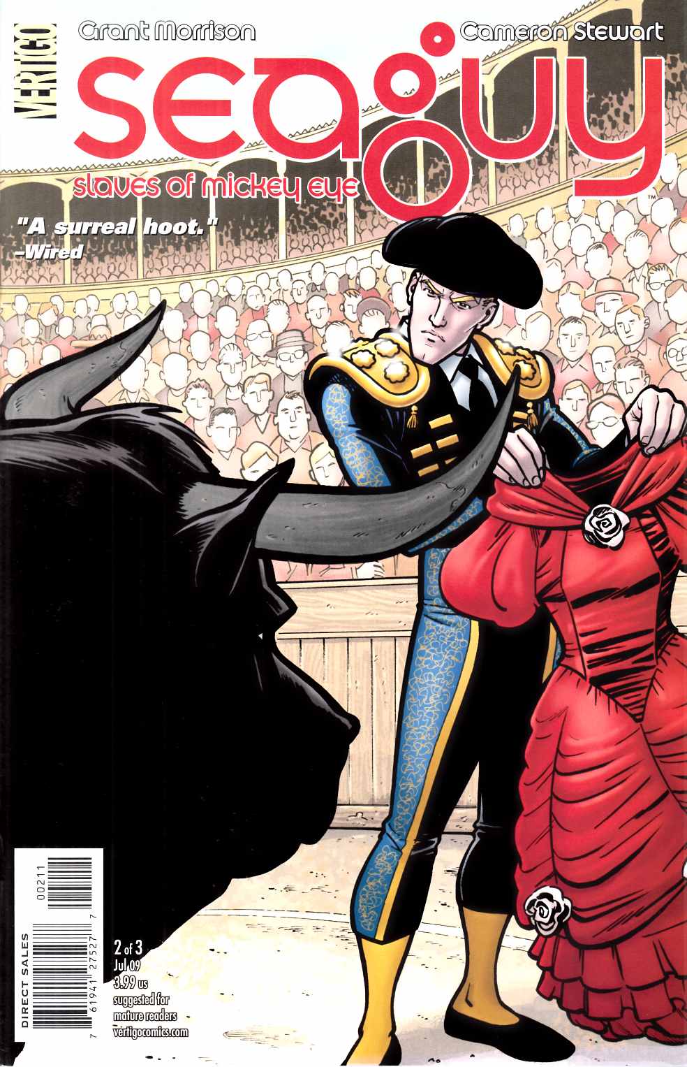Seaguy The Slaves of Mickey Eye #2 Near Mint (9.4) [DC Comic] THUMBNAIL