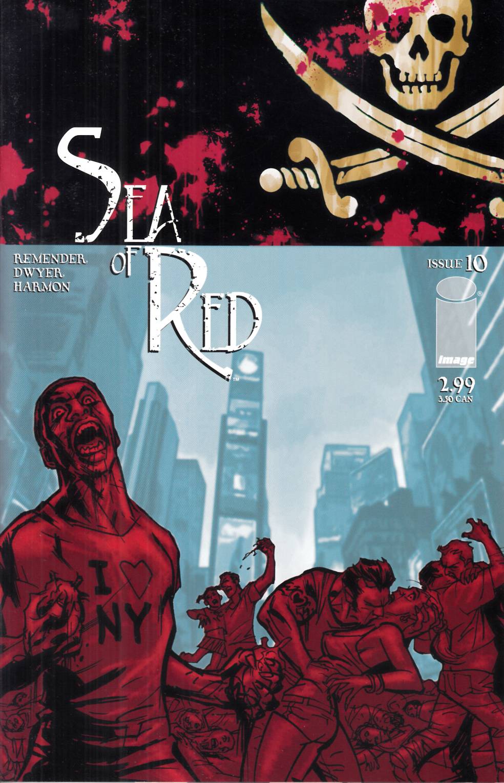 Sea of Red #10 Near Mint (9.4) [Image Comic] LARGE