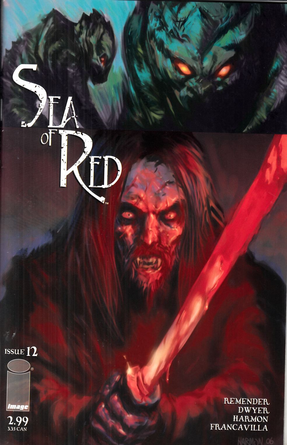 Sea of Red #12 Very Fine (8.0) [Image Comic] LARGE