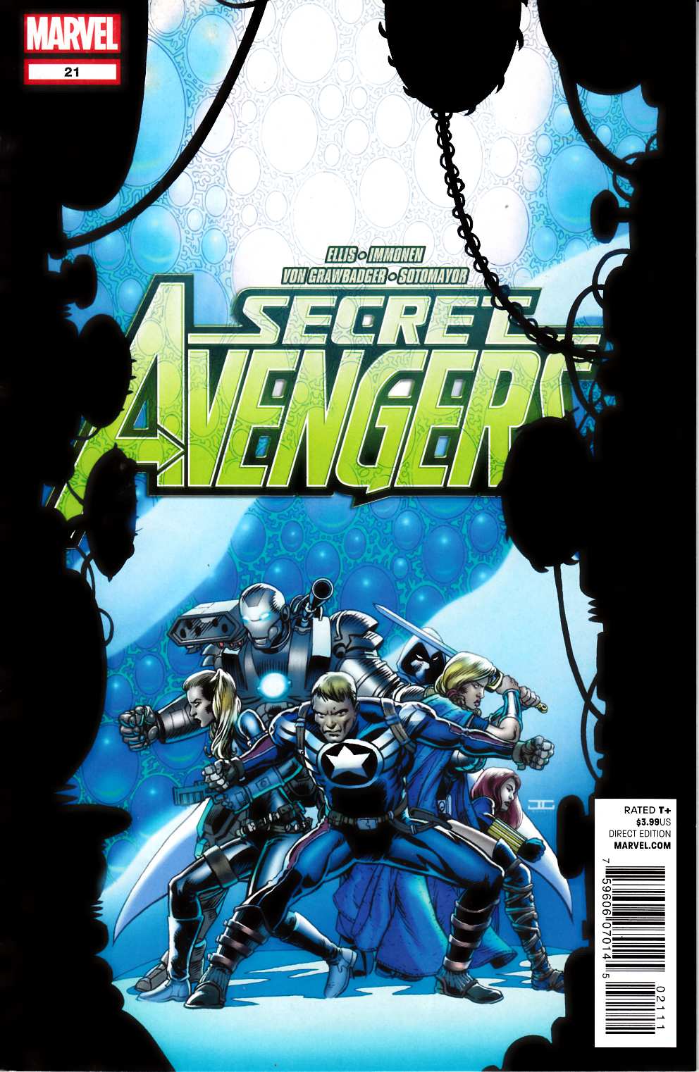 Secret Avengers #21 Very Fine (8.0) [Marvel Comic] LARGE