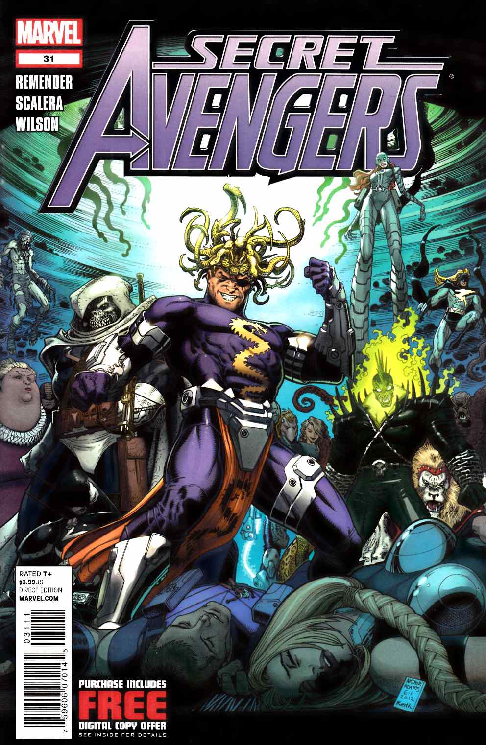 Secret Avengers #31 Near Mint (9.4) [Marvel Comic] LARGE