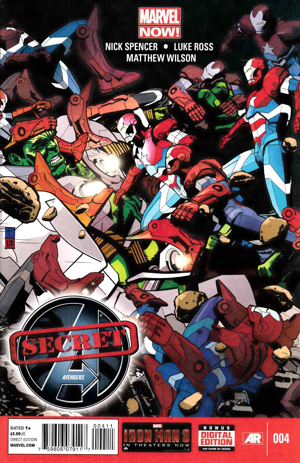 Secret Avengers #4 Near Mint (9.4) [Marvel Comic] THUMBNAIL