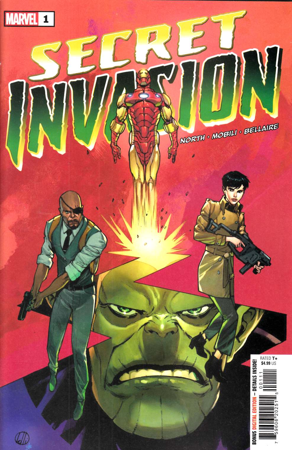 Secret Invasion #1 Near Mint (9.4) [Marvel Comic] LARGE