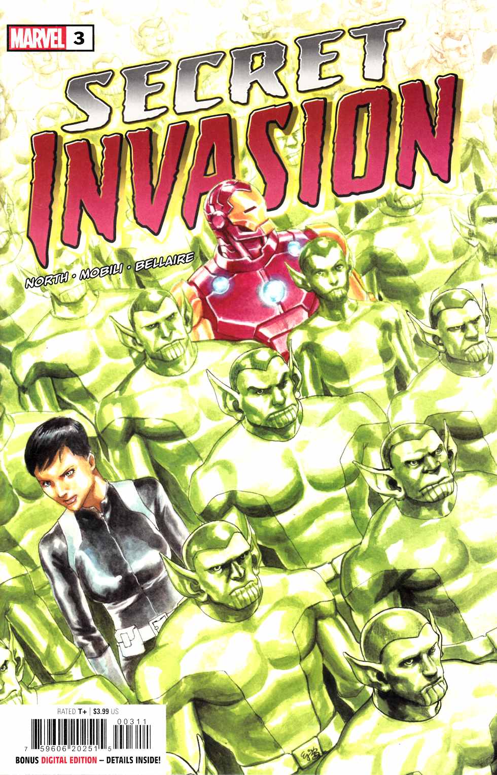 Secret Invasion #3 Near Mint (9.4) [Marvel Comic] THUMBNAIL
