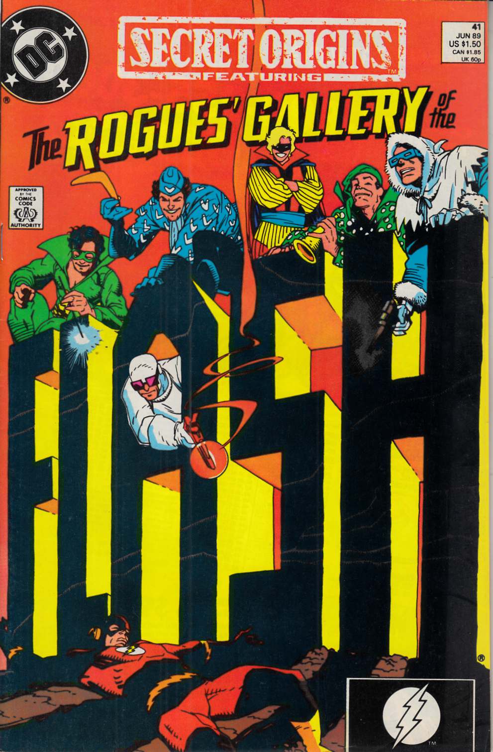 Secret Origins #41 Very Fine (8.0)  [DC Comic] THUMBNAIL