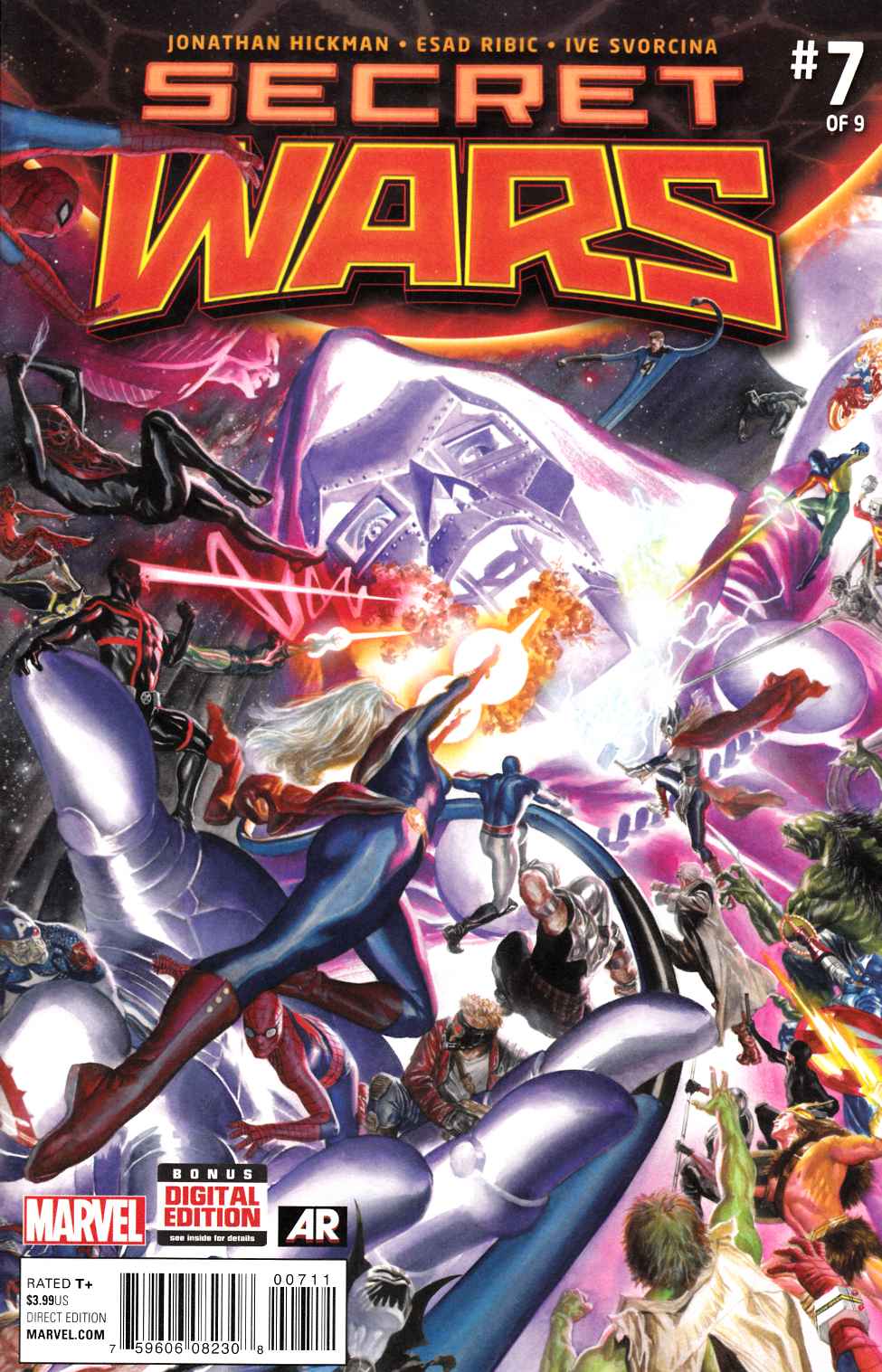 Secret Wars #7 Near Mint (9.4) [Marvel Comic] THUMBNAIL