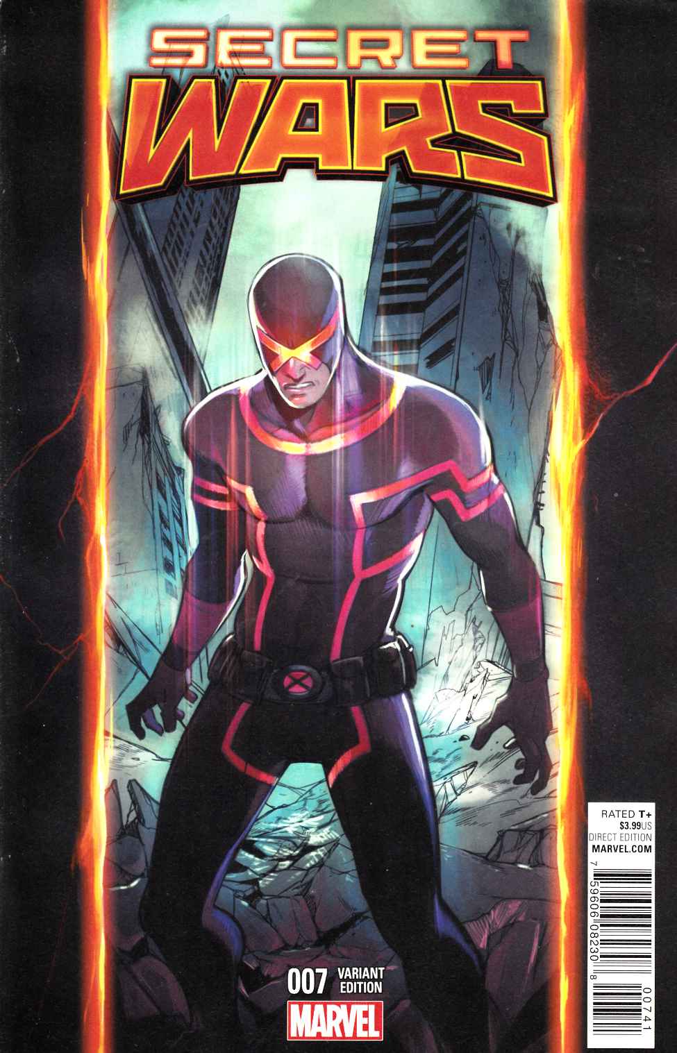 Secret Wars #7 Stacey Lee Variant Cover Near Mint (9.4) [Marvel Comic] LARGE