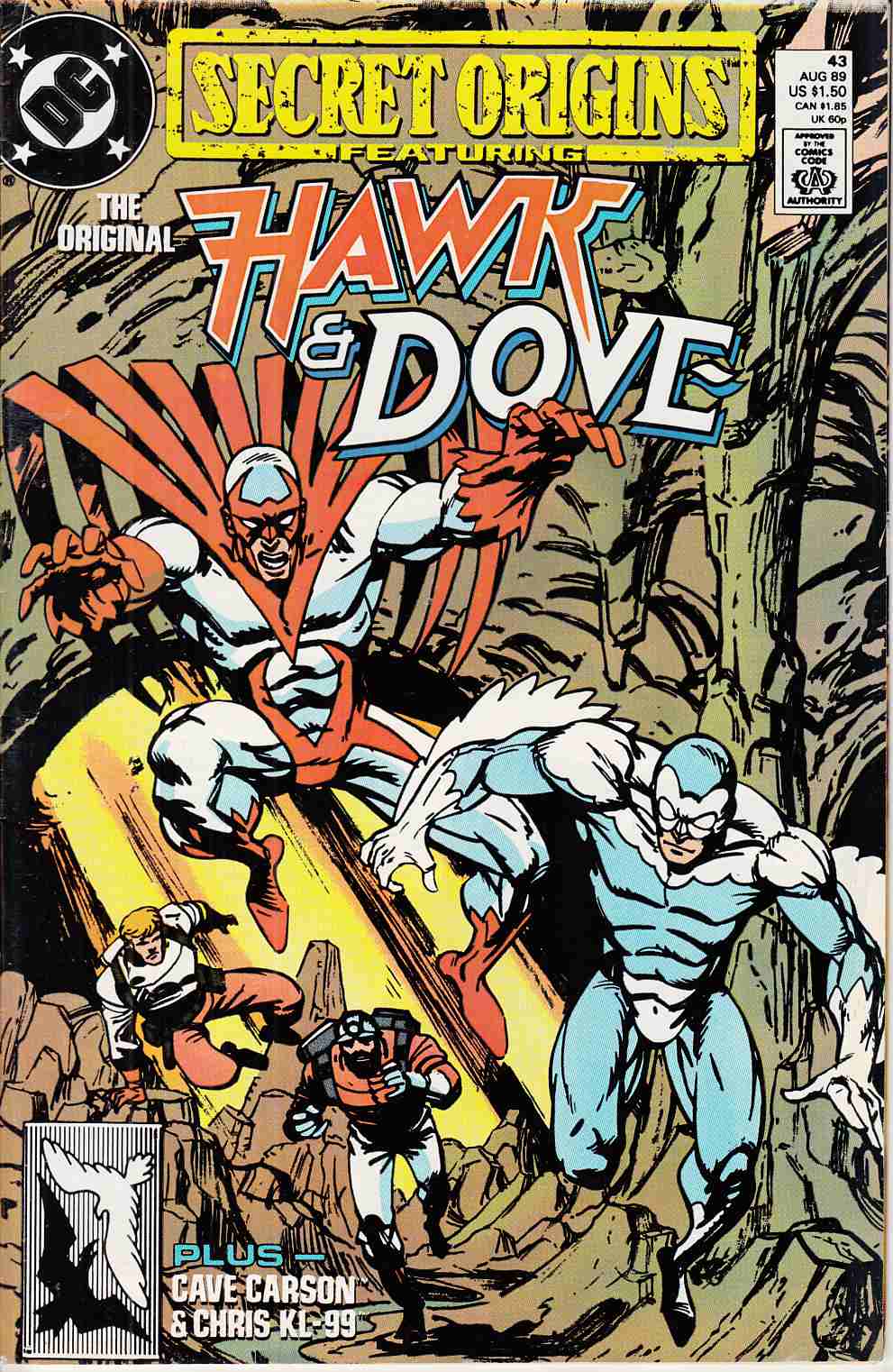 Secret Origins #43  Fine Plus (6.5) [DC Comic] THUMBNAIL