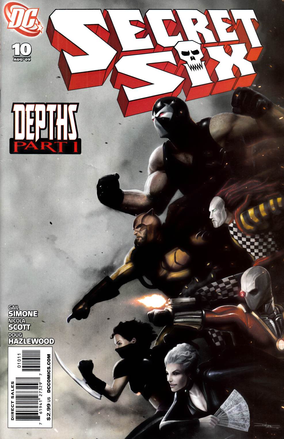 Secret Six #10 Fine (6.0) [DC Comic] LARGE