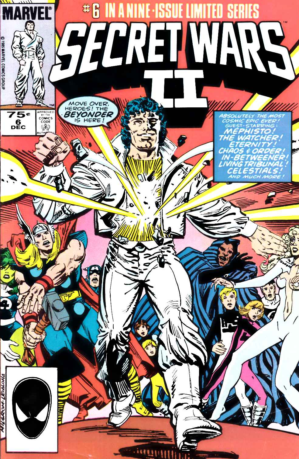 Secret Wars II #6 Very Good (4.0) [Marvel Comic] THUMBNAIL