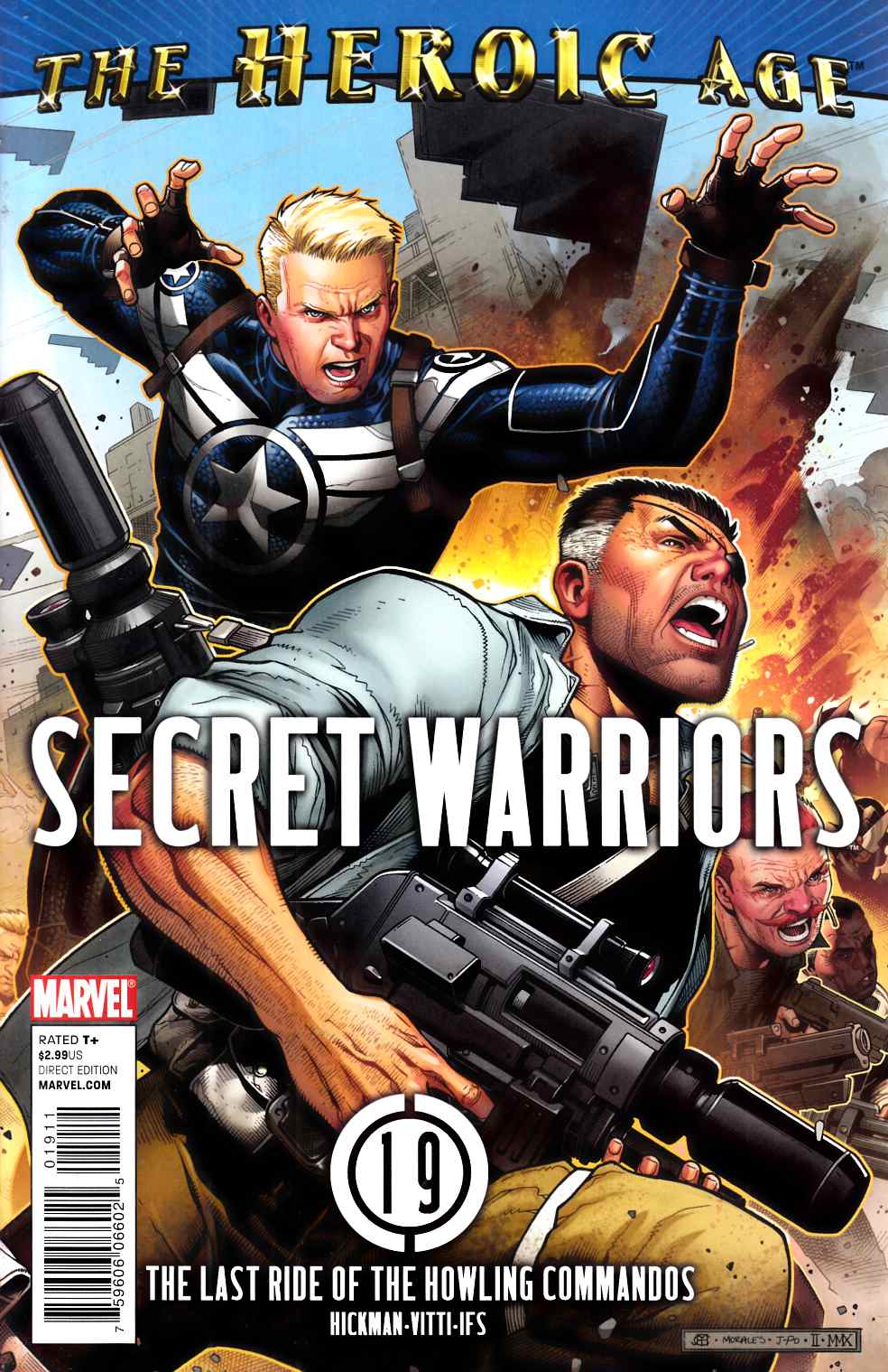 Secret Warriors #19 Very Fine (8.0) [Marvel Comic] THUMBNAIL