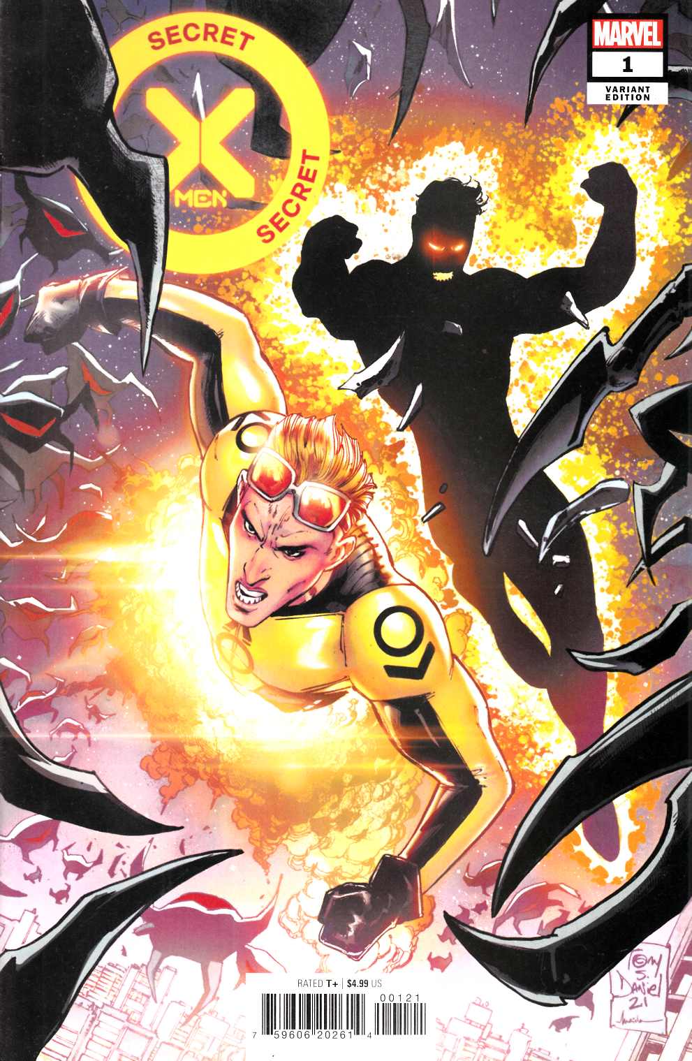 Secret X-Men #1 Daniel Variant Cover Near Mint (9.4) [Marvel Comic] THUMBNAIL