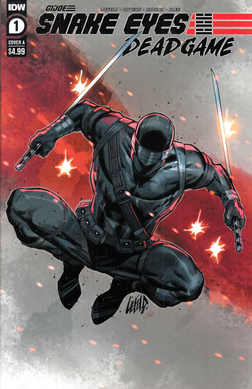 Snake Eyes Deadgame #1 Cover A Very Fine (8.0) [IDW Comic] THUMBNAIL
