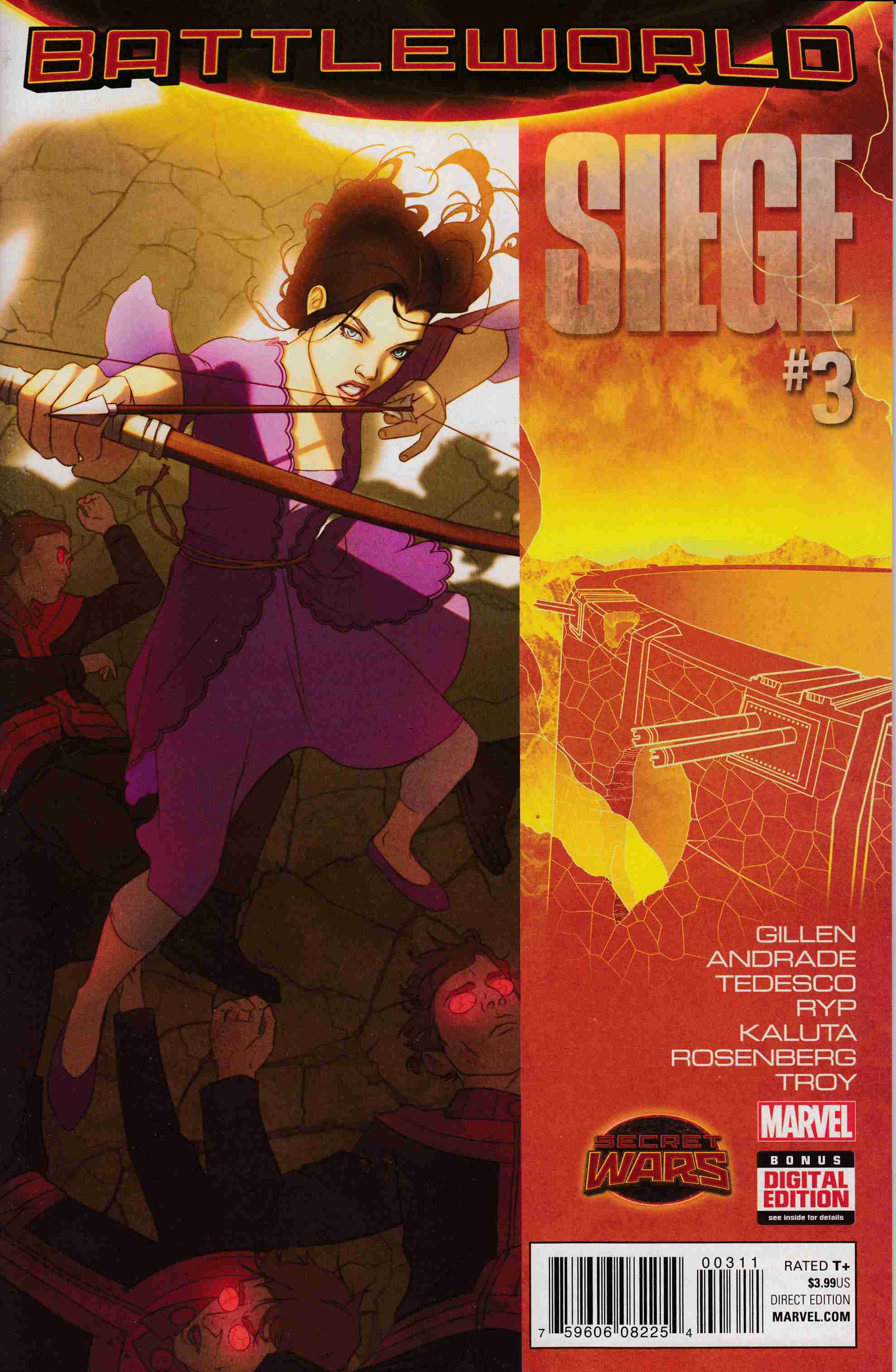 Siege #3 [Marvel Comic] LARGE