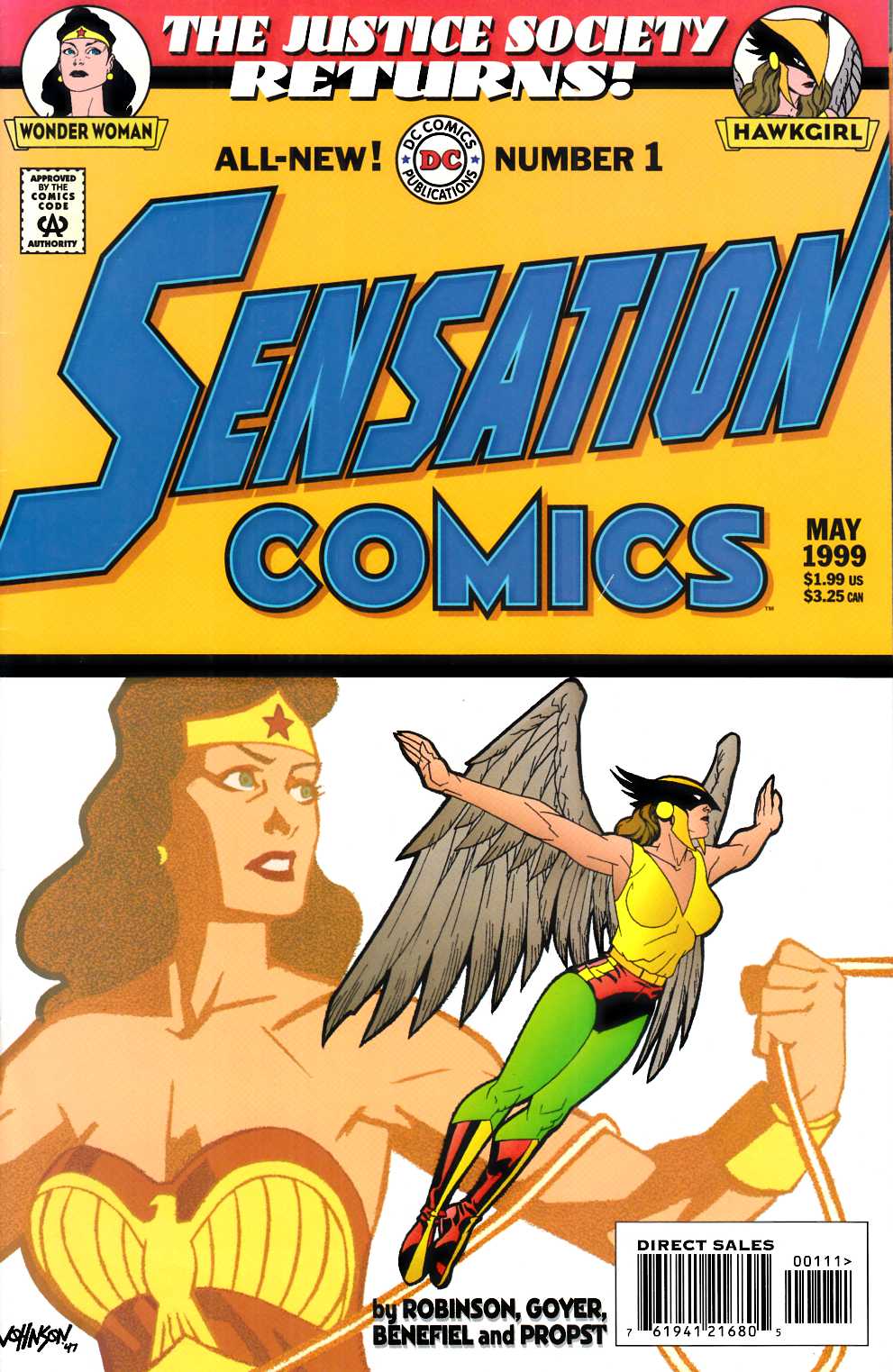 Sensation Comics #1 Very Fine (8.0) [DC Comic] LARGE
